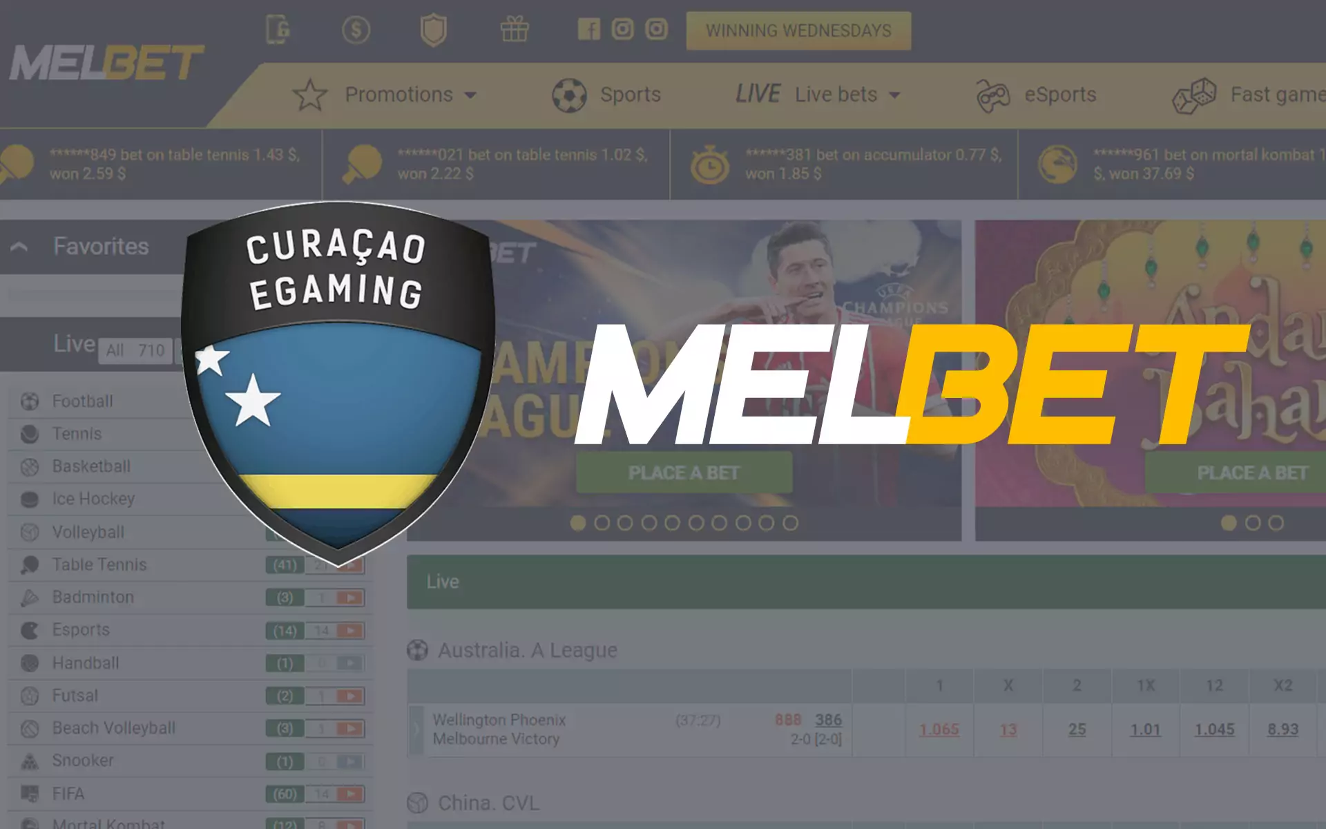 Melbet Brazil is a licensed bookmaker and casino.